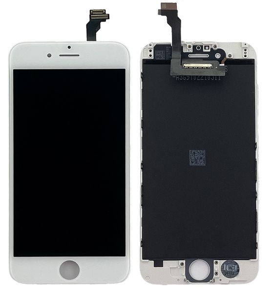 Компанія iCracked. Дисплей (екран) Apple iPhone 6 оригінал (PRC) з тачскріном та рамкою REF, білий НФ-00001746 фото