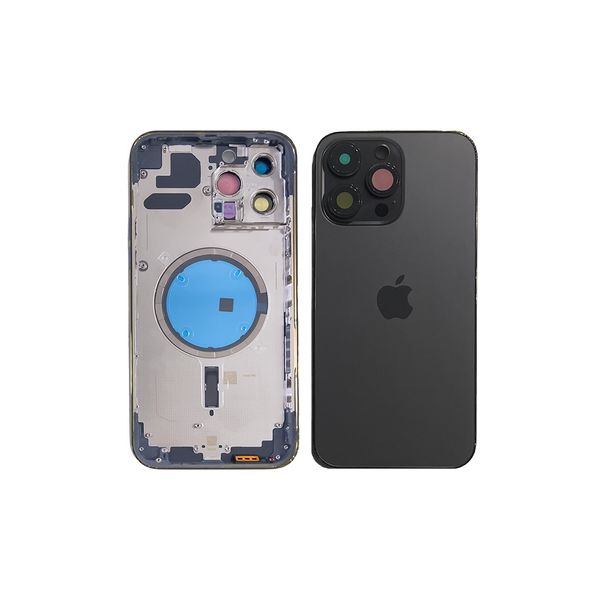 Компанія iCracked. Корпус iPhone 14 Pro Max в зборі Graphite з кнопками, магнітами та сіткою US НФ-00001554 фото