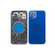 Компанія iCracked. Корпус iPhone 12 в зборі Blue з тримачем SIM, кнопками, магнітами та сіткою US НФ-00001406 фото