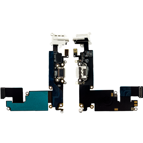 Компанія iCracked. Нижній шлейф iPhone 6 Plus з портом зарядки, роз'ємом навушників та мікрофоном НФ-00000484 фото
