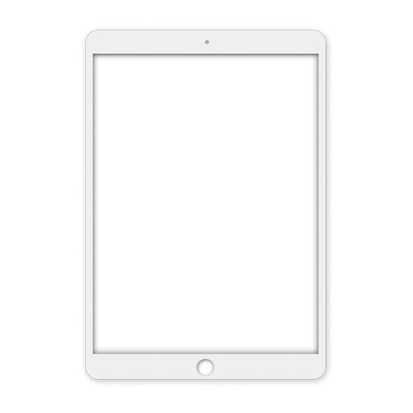 Компанія iCracked. Скло дисплея Apple iPad 9,7 без OCA плівки, біле НФ-00001348 фото
