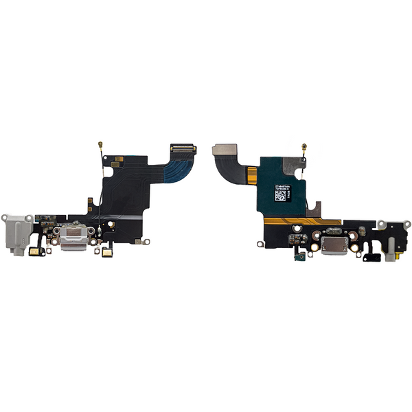 Компанія iCracked. Нижній шлейф iPhone 6S з портом зарядки, роз'ємом навушників та мікрофоном НФ-00000486 фото