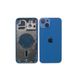 Компанія iCracked. Корпус iPhone 13 в зборі Blue з тримачем SIM, кнопками, магнітами та сіткою US НФ-00001426 фото