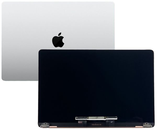 Компанія iCracked. Дисплей MacBook Air 13 (2018) A1932, в зборі з рамкою та кришкою, Silver НФ-00000167 фото