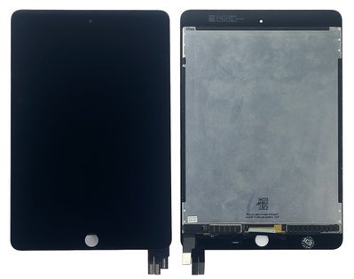 Компанія iCracked. Дисплей (экран) Apple iPad Mini 5 оригинал с тачскрином REF, черный НФ-00000093 фото