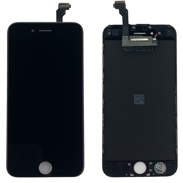 Компанія iCracked. Дисплей (екран) Apple iPhone 6S з тачскріном та рамкою, AAA, чорний НФ-00000689 фото