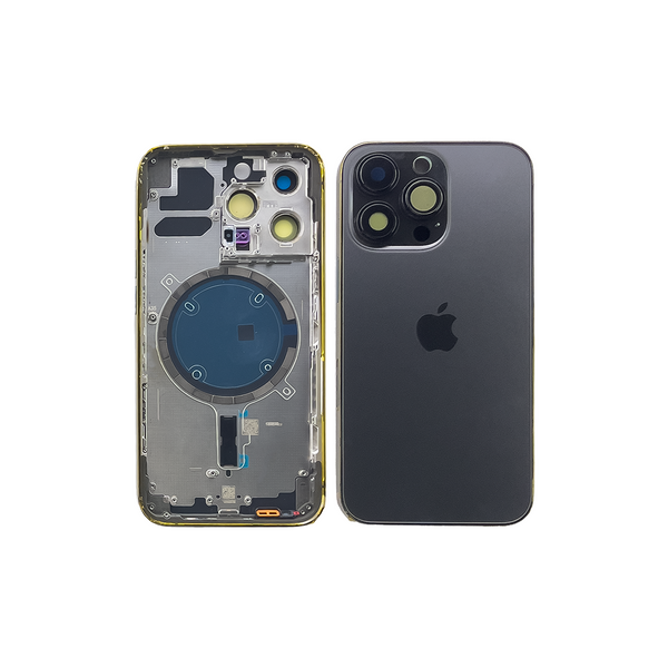 Компанія iCracked. Корпус iPhone 13 Pro в зборі Graphite з тримачем SIM, кнопками, магнітами та сіткою EU НФ-00001242 фото