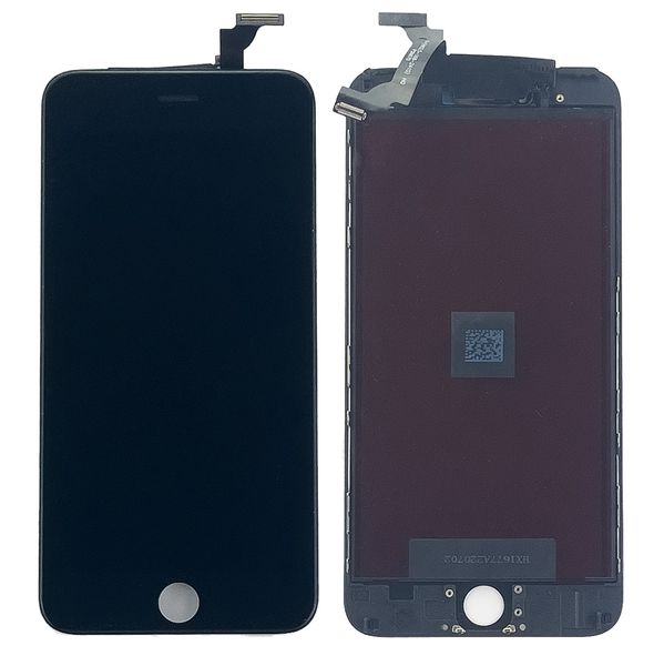 Компанія iCracked. Дисплей (екран) Apple iPhone 6 Plus з тачскріном та рамкою, AAA, чорний НФ-00000504 фото