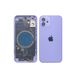 Компанія iCracked. Корпус iPhone 12 Mini в зборі Purple з тримачем SIM, кнопками, магнітами та сіткою EU НФ-00001304 фото
