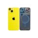 Компанія iCracked. Задня кришка корпусу iPhone 14 Plus Yellow, звичайний виріз в зборі зі склом камери НФ-00001814 фото