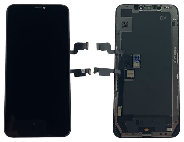 Компанія iCracked. Дисплей (екран) Apple iPhone XS Max з тачскріном та рамкою HARD OLED GX, AAA НФ-00000509 фото