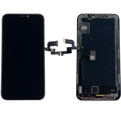 Компанія iCracked. Дисплей (екран) Apple iPhone X оригінал з тачскріном та рамкою REF НФ-00000020 фото
