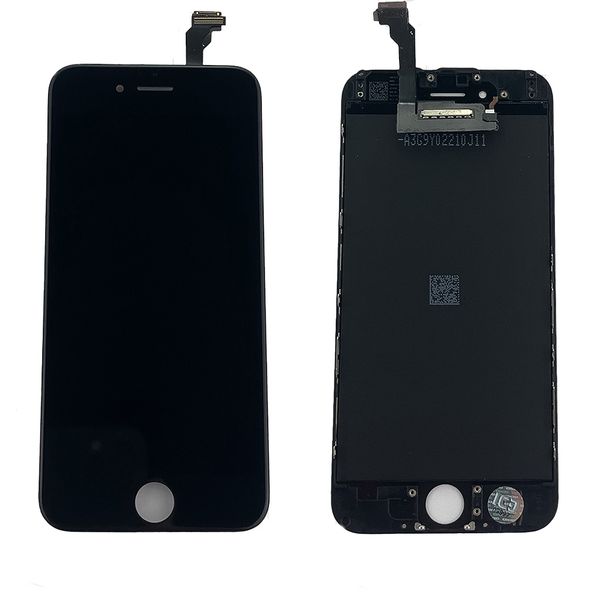 Компанія iCracked. Дисплей (екран) Apple iPhone 6 з тачскріном та рамкою, AAA, чорний НФ-00000499 фото