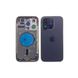 Компанія iCracked. Корпус iPhone 14 Pro в зборі Deep Purple з тримачем SIM, кнопками, магнітами та сіткою EU НФ-00001559 фото
