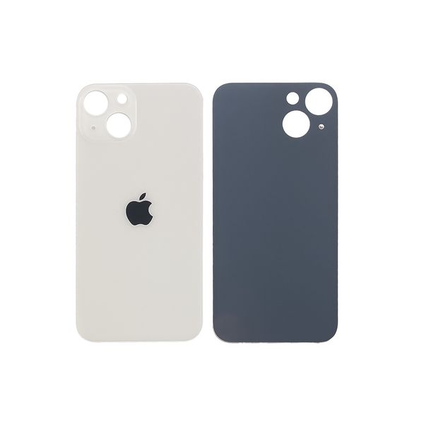 Компанія iCracked. Задня кришка корпуса Apple iPhone 13 White, великий виріз під камеру НФ-00000557 фото