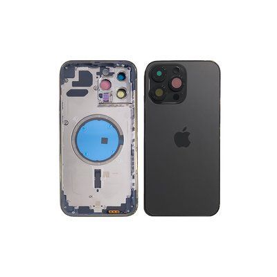 Компанія iCracked. Корпус iPhone 14 Pro Max в зборі Graphite з кнопками, магнітами та сіткою US НФ-00001554 фото