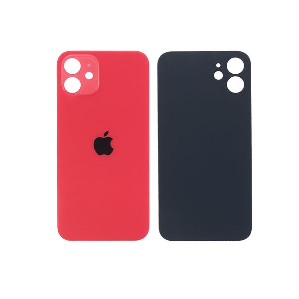 Компанія iCracked. Задняя крышка корпуса Apple iPhone 12 Mini Red, большой вырез под камеру НФ-00000568 фото