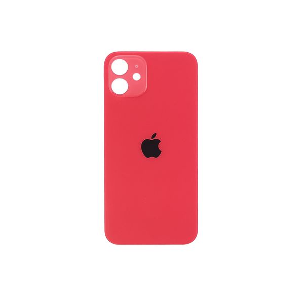 Компанія iCracked. Задня кришка корпуса Apple iPhone 12 Mini Red, великий виріз під камеру НФ-00000568 фото