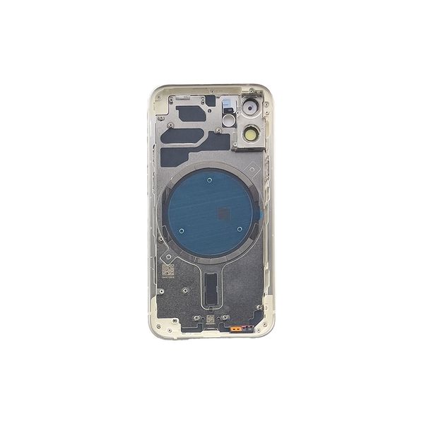Компанія iCracked. Корпус iPhone 12 Mini в зборі White з тримачем SIM, кнопками, магнітами та сіткою US НФ-00001416 фото