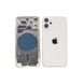 Компанія iCracked. Корпус iPhone 12 Mini в сборе White с держателем SIM, кнопками, магнитами и сеткой US НФ-00001416 фото