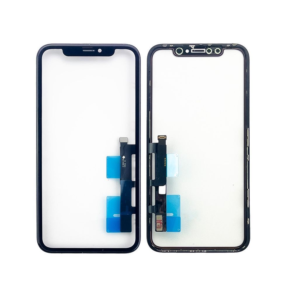 Компанія iCracked. Тачскрін (сенсор) iPhone XR з рамкою, XF без OCA плівки НФ-00000428 фото
