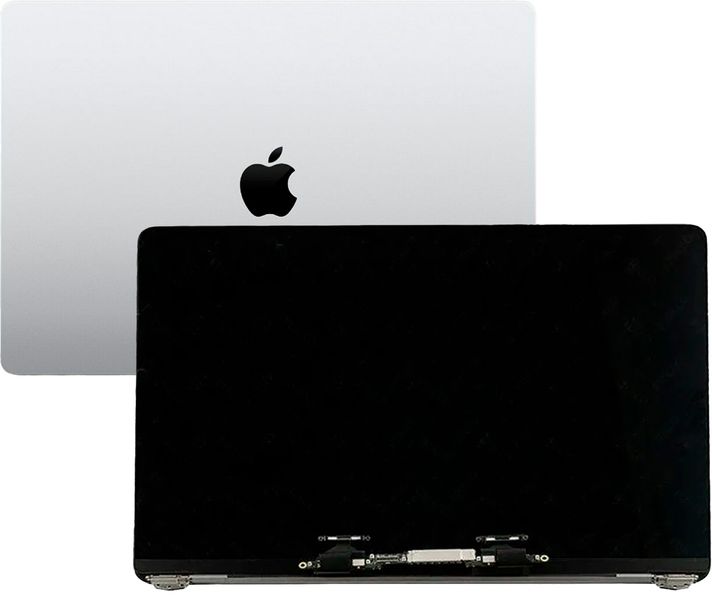 Компанія iCracked. Дисплей MacBook Pro 15 (2018-2019) A1990 донор, в сборе с рамкой и крышкой, Silver USED A НФ-00002046 фото