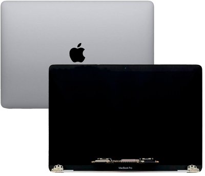 Компанія iCracked. Дисплей MacBook Pro 13 (2018-2020) A1989 REF донор, в сборе с рамкой и крышкой, Grey НФ-00001375 фото
