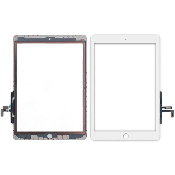 Компанія iCracked. Тачскрин (сенсор) iPad Air 1/iPad 5 PRC с кнопкой, (A1474, A1475, A1476) (A1822, A1823) White НФ-00000328 фото