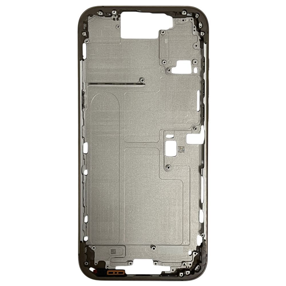 Компанія iCracked. Рамка корпусу iPhone 16 Pro Max Desert(GOLD) Titanium в зборі з кнопками, магнітами та сіткою US НФ-00003036 фото