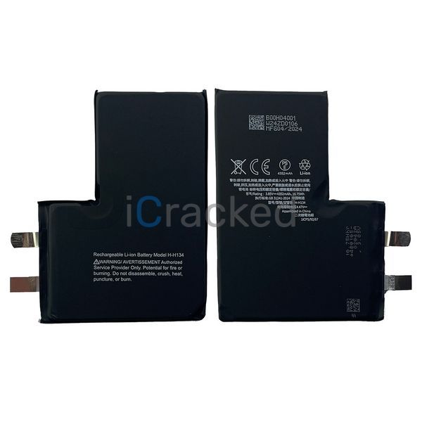 Компанія iCracked. Аккумулятор (батарея) для iPhone 13 Pro Max без контроллера, 4352 mAh. Оригинал НФ-00001208 фото