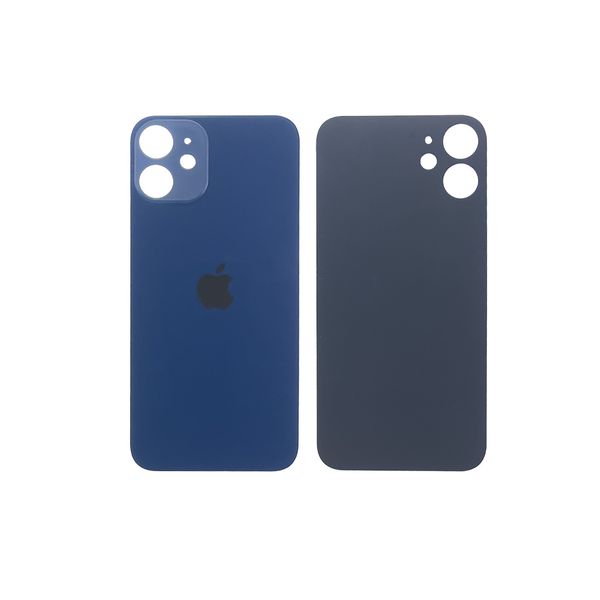 Компанія iCracked. Задняя крышка корпуса Apple iPhone 12 Mini Blue, большой вырез под камеру НФ-00000572 фото