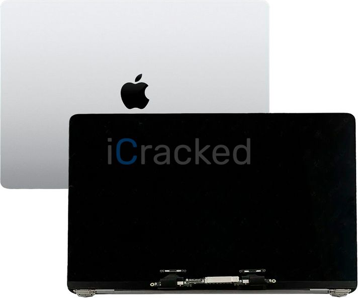 Компанія iCracked. Дисплей MacBook Pro 15 (2018-2019) A1990 донор, в сборе с рамкой и крышкой, Silver НФ-00001376 фото