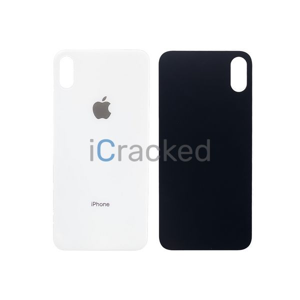 Компанія iCracked. Задня кришка корпуса Apple iPhone XS Max White, великий виріз під камеру НФ-00001118 фото