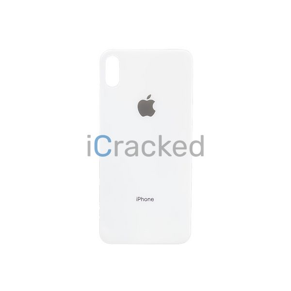 Компанія iCracked. Задня кришка корпуса Apple iPhone XS Max White, великий виріз під камеру НФ-00001118 фото