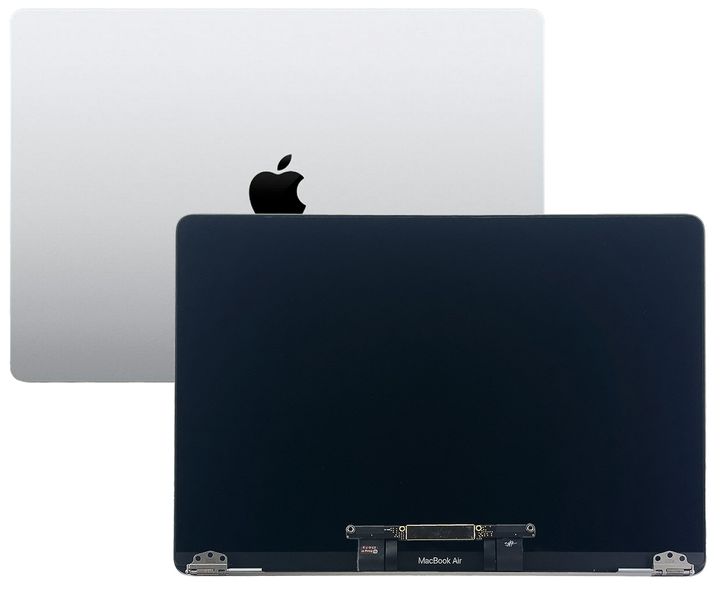 Компанія iCracked. Дисплей MacBook Air 13 M2 (2022) A2681, в зборі з рамкою та кришкою, Silver НФ-00000150 фото