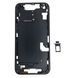 Компанія iCracked. Корпус iPhone 14 Midnight з тримачем SIM, кнопками та сіткою EU НФ-00001873 фото 2