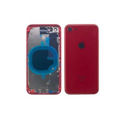 Компанія iCracked. Корпус iPhone 8 в сборе Red с держателем SIM, кнопками и сеткой НФ-00000824 фото