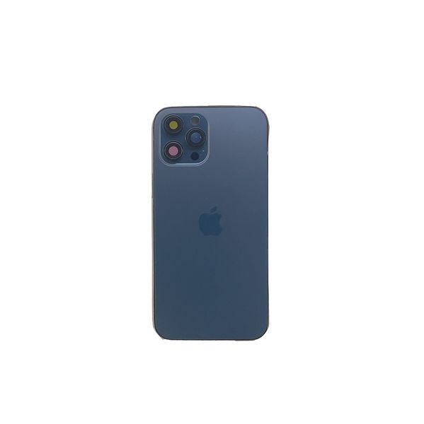 Компанія iCracked. Корпус iPhone 12 Pro Max в зборі Blue з тримачем SIM, кнопками, магнітами та сіткою US НФ-00001422 фото