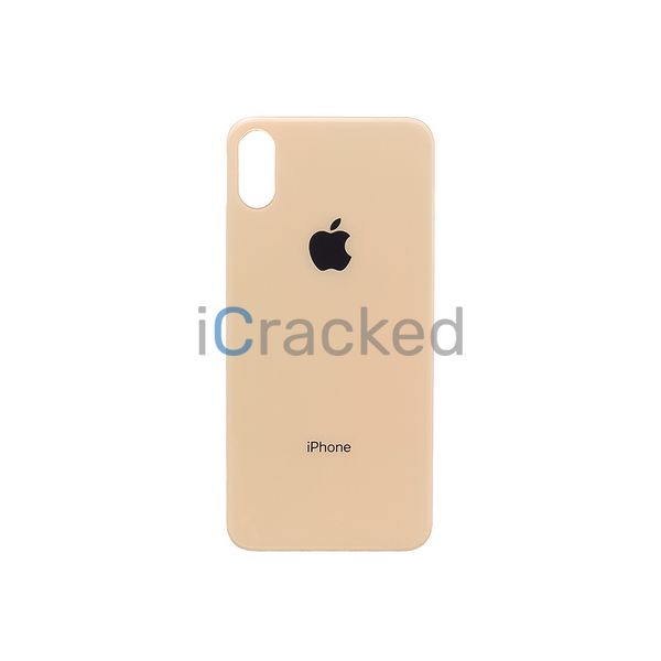 Компанія iCracked. Задняя крышка корпуса Apple iPhone XS Max Gold, большой вырез под камеру НФ-00000585 фото