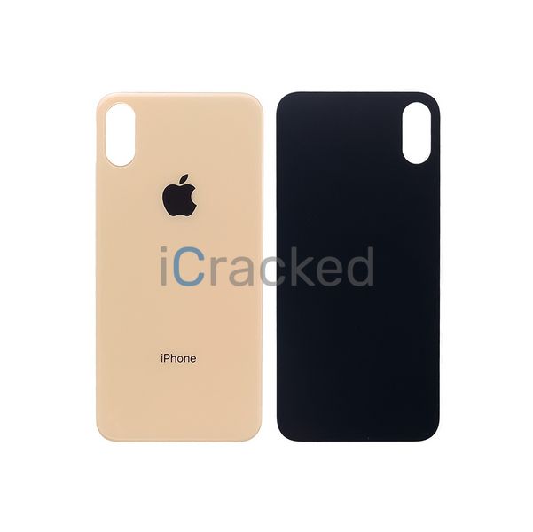 Компанія iCracked. Задняя крышка корпуса Apple iPhone XS Max Gold, большой вырез под камеру НФ-00000585 фото