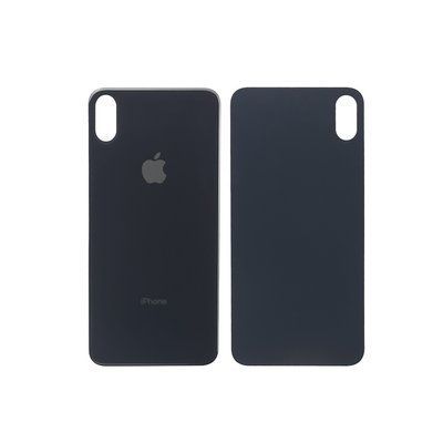 Компанія iCracked. Задняя крышка корпуса Apple iPhone XS Max Black, большой вырез под камеру НФ-00000586 фото