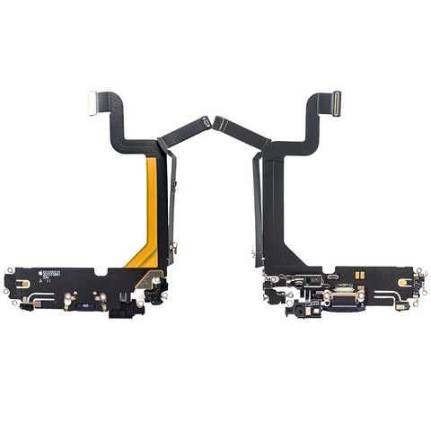 Нижний шлейф iPhone 14 Pro с портом зарядки и микрофоном Купить в