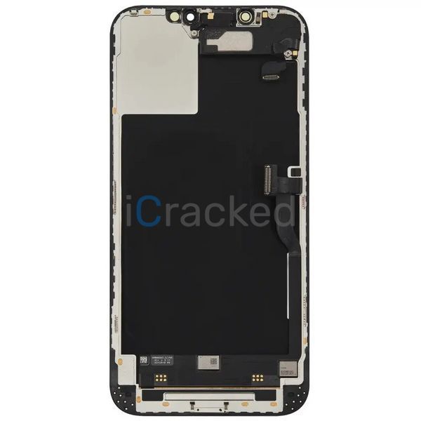 Компанія iCracked. Дисплей (екран) iPhone 12 Pro Max оригінал (відновлений) з верхнім шлейфом (Діагностований) НФ-00004334 фото