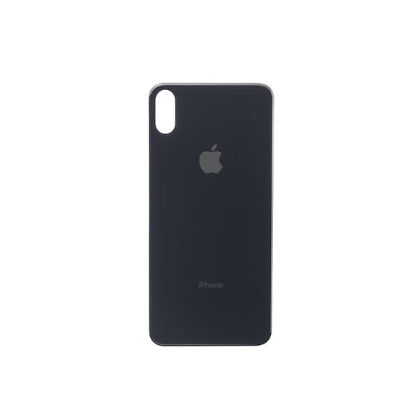 Компанія iCracked. Задняя крышка корпуса Apple iPhone XS Max Black, большой вырез под камеру НФ-00000586 фото