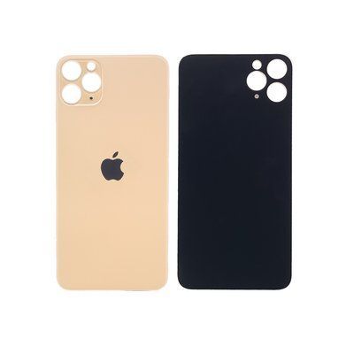 Компанія iCracked. Задняя крышка корпуса Apple iPhone 11 Pro Max Gold, большой вырез под камеру НФ-00000933 фото