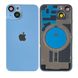 Компанія iCracked. Корпус iPhone 14 Blue з кнопками та сіткою US НФ-00001876 фото