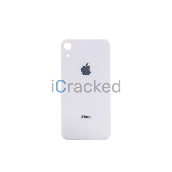 Компанія iCracked. Задняя крышка корпуса Apple iPhone XR White, большой вырез под камеру НФ-00001299 фото