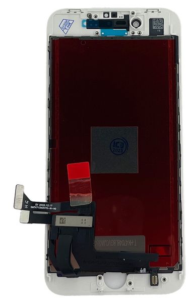 Компанія iCracked. Дисплей (экран) Apple iPhone 8 с тачскрином и рамкой, AAA, белый НФ-00000047 фото