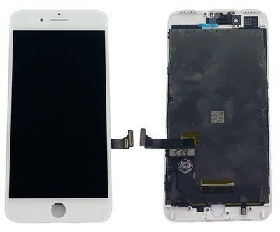 Компанія iCracked. Дисплей (екран) Apple iPhone 7 Plus оригінал з тачскріном та рамкою, білий НФ-00001785 фото