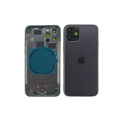 Компанія iCracked. Корпус iPhone 11 Pro в зборі Black з тримачем SIM, кнопками та сіткою НФ-00000634 фото